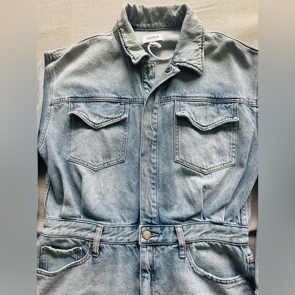 Pistola Nina Long Sleeve Denim Dress - Picture 4 of 10